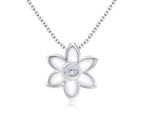 Little Daisy Silver Necklace SPE-3666